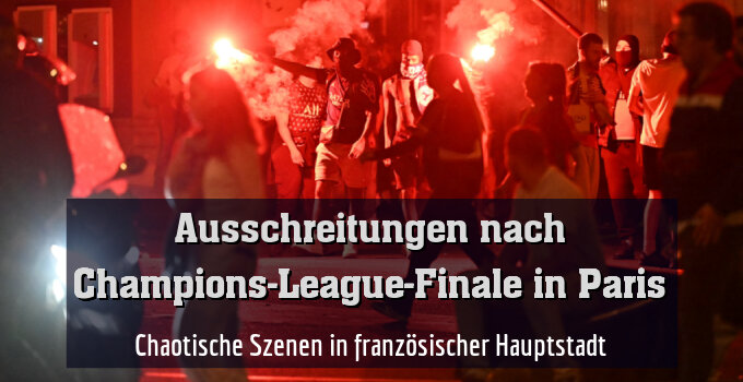 Chaotische Szenen in französischer Hauptstadt