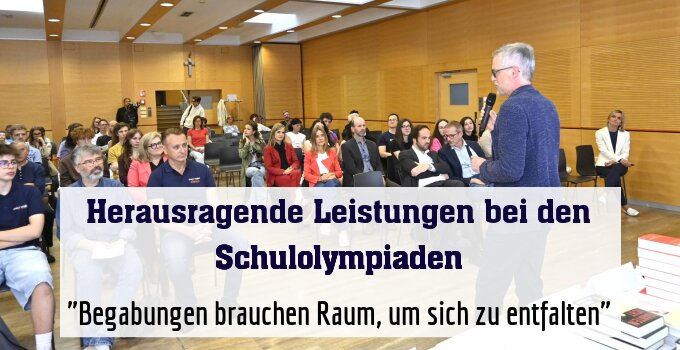 "Begabungen brauchen Raum, um sich zu entfalten"
