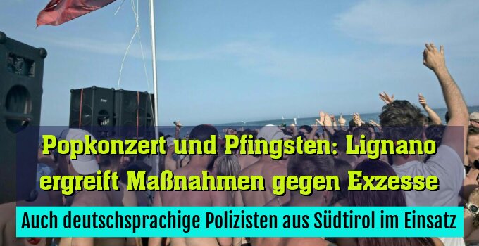 Auch deutschsprachige Polizisten aus Südtirol im Einsatz