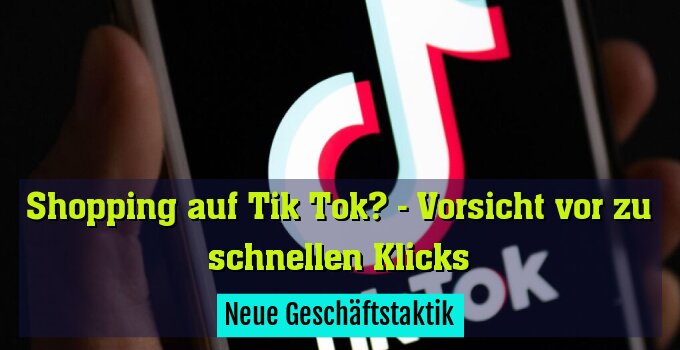 Neue Geschäftstaktik