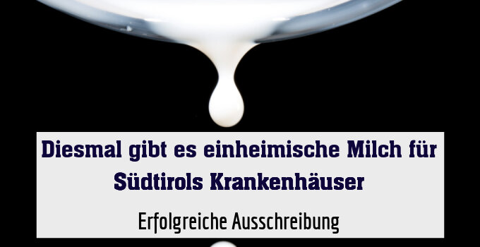 Erfolgreiche Ausschreibung