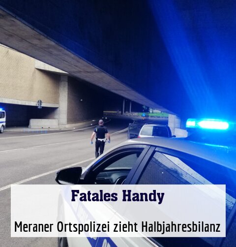 Meraner Ortspolizei zieht Halbjahresbilanz