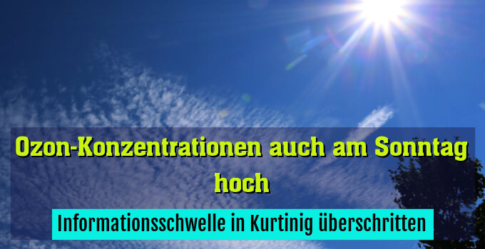 Informationsschwelle in Kurtinig überschritten