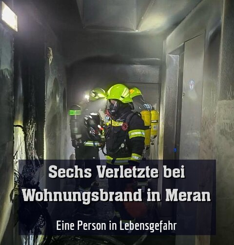 Eine Person in Lebensgefahr