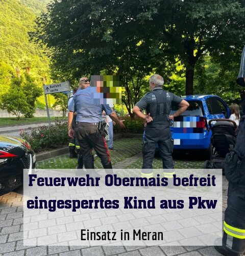 Einsatz in Meran