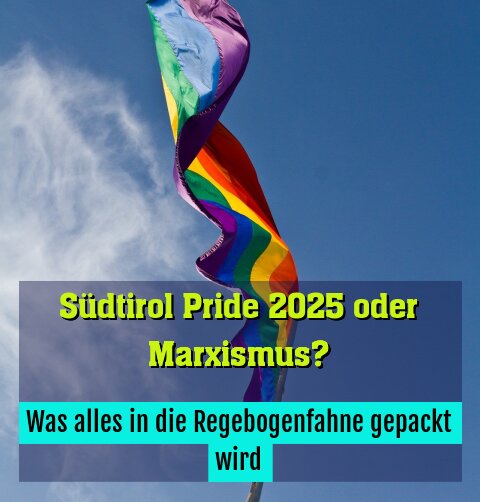 Was alles in die Regebogenfahne gepackt wird