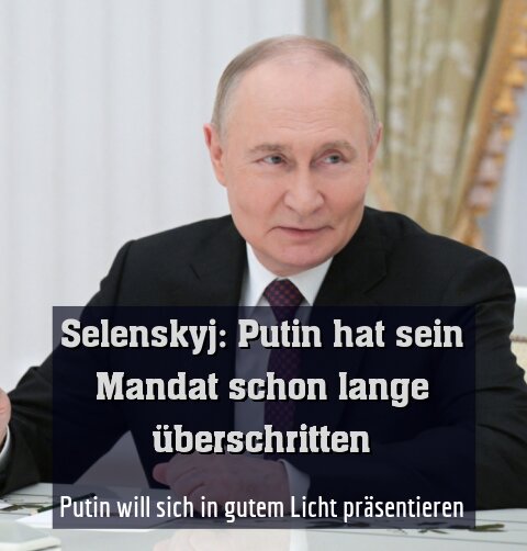 Putin will sich in gutem Licht präsentieren