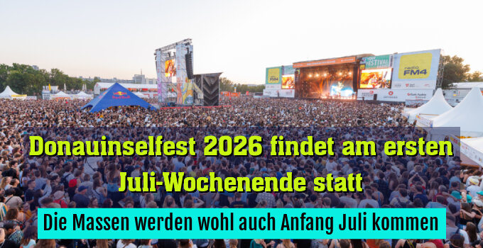 Die Massen werden wohl auch Anfang Juli kommen