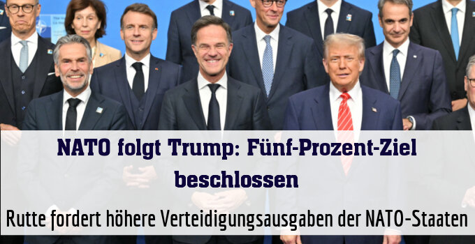Einigkeit herrschte beim NATO-Gipfel in Den Haag