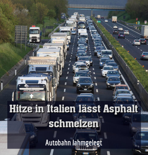 Autobahn lahmgelegt