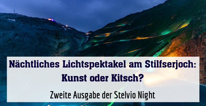 Zweite Ausgabe der Stelvio Night