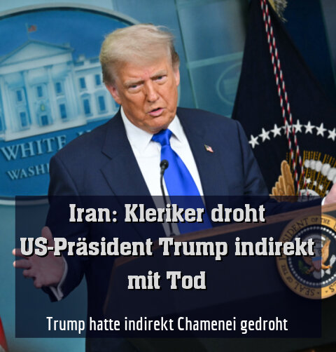 Trump hatte indirekt Chamenei gedroht