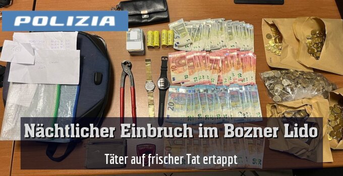 Täter auf frischer Tat ertappt