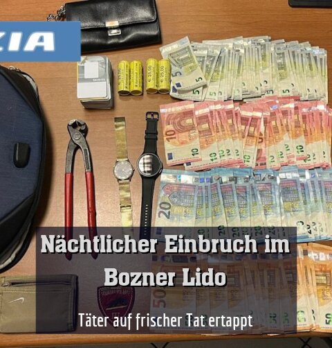 Täter auf frischer Tat ertappt