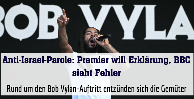 Rund um den Bob Vylan-Auftritt entzünden sich die Gemüter