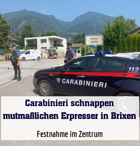Festnahme im Zentrum