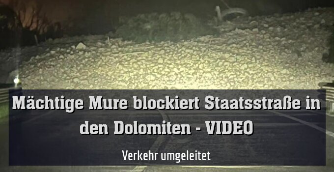 Verkehr umgeleitet