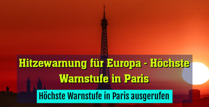 Höchste Warnstufe in Paris ausgerufen