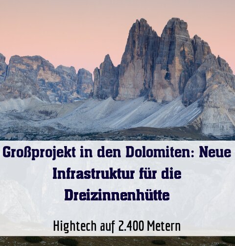 Hightech auf 2.400 Metern