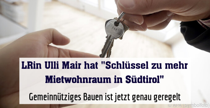 Gemeinnütziges Bauen ist jetzt genau geregelt