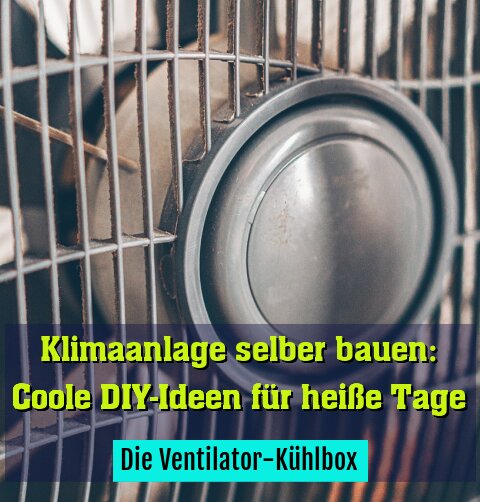 Die Ventilator-Kühlbox