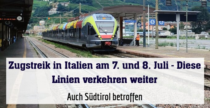 Auch Südtirol betroffen