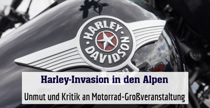 Unmut und Kritik an Motorrad-Großveranstaltung