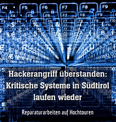 Reparaturarbeiten auf Hochtouren