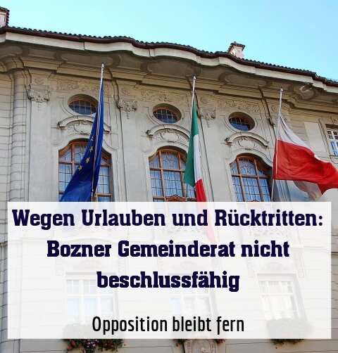 Opposition bleibt fern