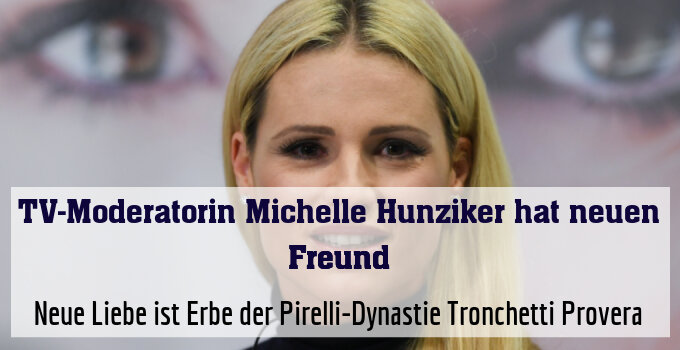 Neue Liebe ist Erbe der Pirelli-Dynastie Tronchetti Provera