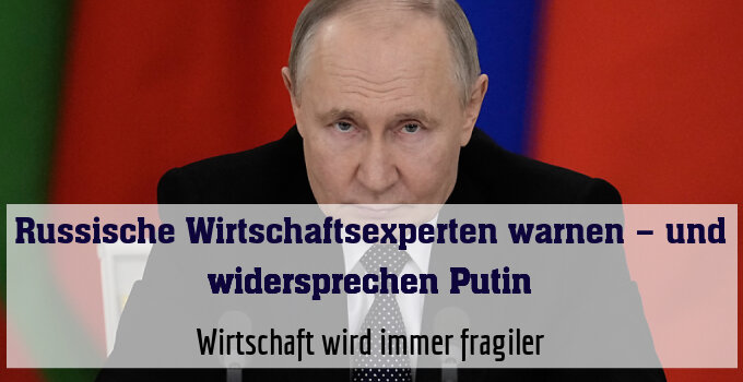 Wirtschaft wird immer fragiler