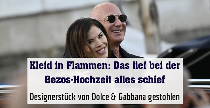 Designerstück von Dolce & Gabbana gestohlen