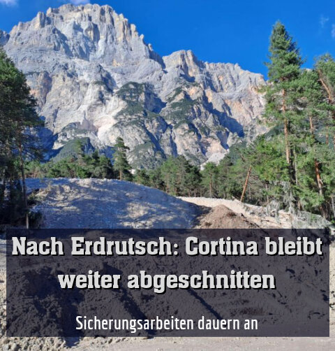 Sicherungsarbeiten dauern an