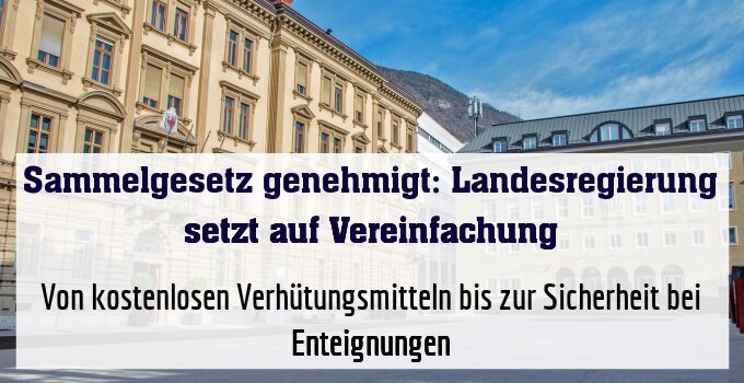 Von kostenlosen Verhütungsmitteln bis zur Sicherheit bei Enteignungen
