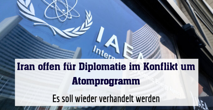Es soll wieder verhandelt werden