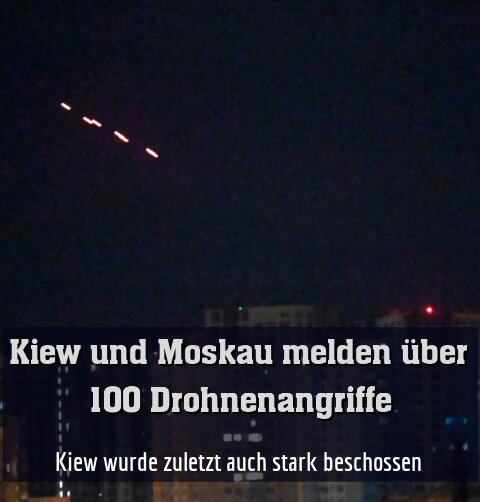 Kiew wurde zuletzt auch stark beschossen