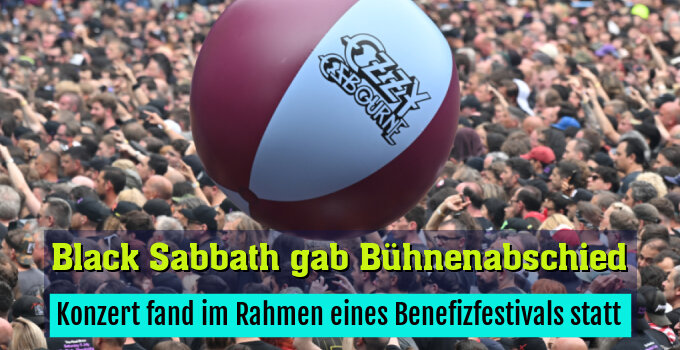 Konzert fand im Rahmen eines Benefizfestivals statt