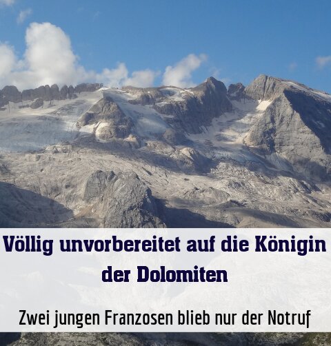 Zwei jungen Franzosen blieb nur der Notruf
