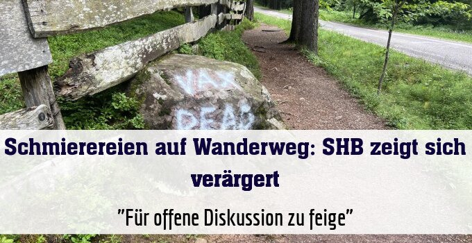"Für offene Diskussion zu feige"