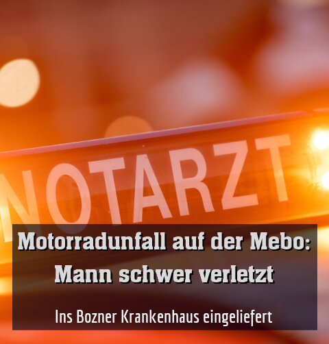 Ins Bozner Krankenhaus eingeliefert