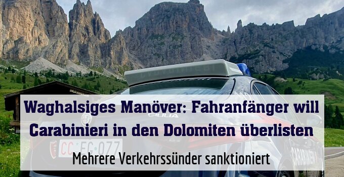 Mehrere Verkehrssünder sanktioniert