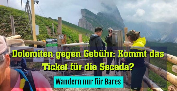 Wandern nur für Bares