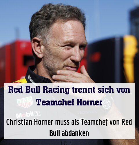 Christian Horner muss als Teamchef von Red Bull abdanken