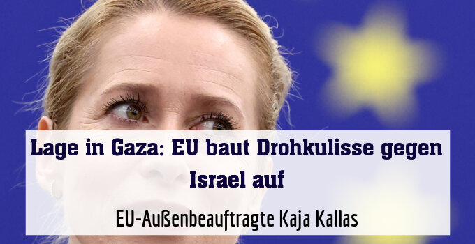 EU-Außenbeauftragte Kaja Kallas