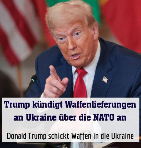 Donald Trump schickt Waffen in die Ukraine