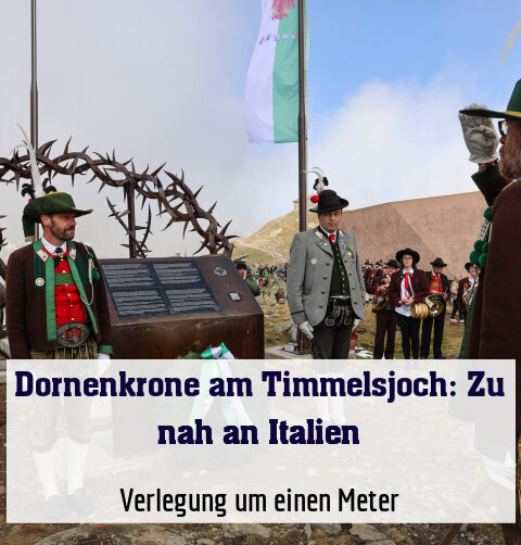 Verlegung um einen Meter