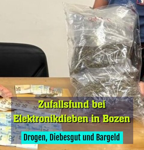 Drogen, Diebesgut und Bargeld