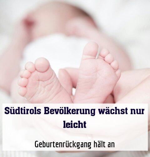 Geburtenrückgang hält an