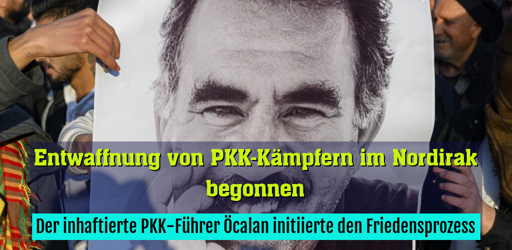 Der inhaftierte PKK-Führer Öcalan initiierte den Friedensprozess