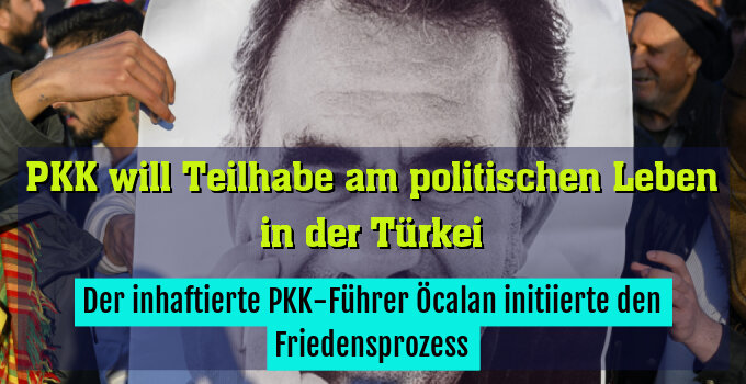 Der inhaftierte PKK-Führer Öcalan initiierte den Friedensprozess